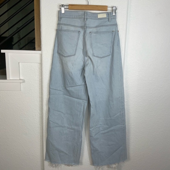 DL1961 Hepburn Sky Blue Flare Jeans - Picture 4 of 9